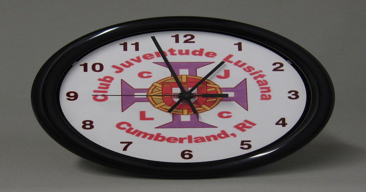 Custom Round Clock | Rainbow Creations