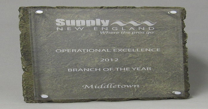 Rock Resin Plaque | Rainbow Creations